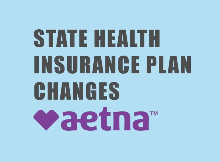 Changes to State Health Plan